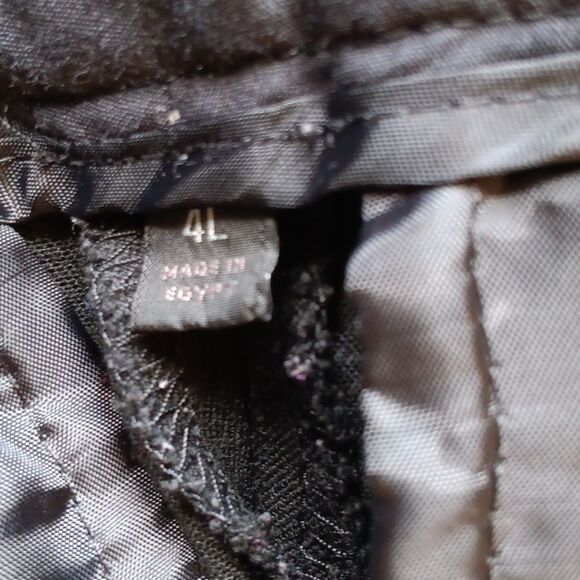 Express Black Wide Leg Pants Size 4L - Picture 7 of 7